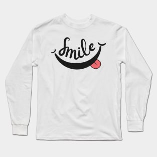 Smiling Face Long Sleeve T-Shirt